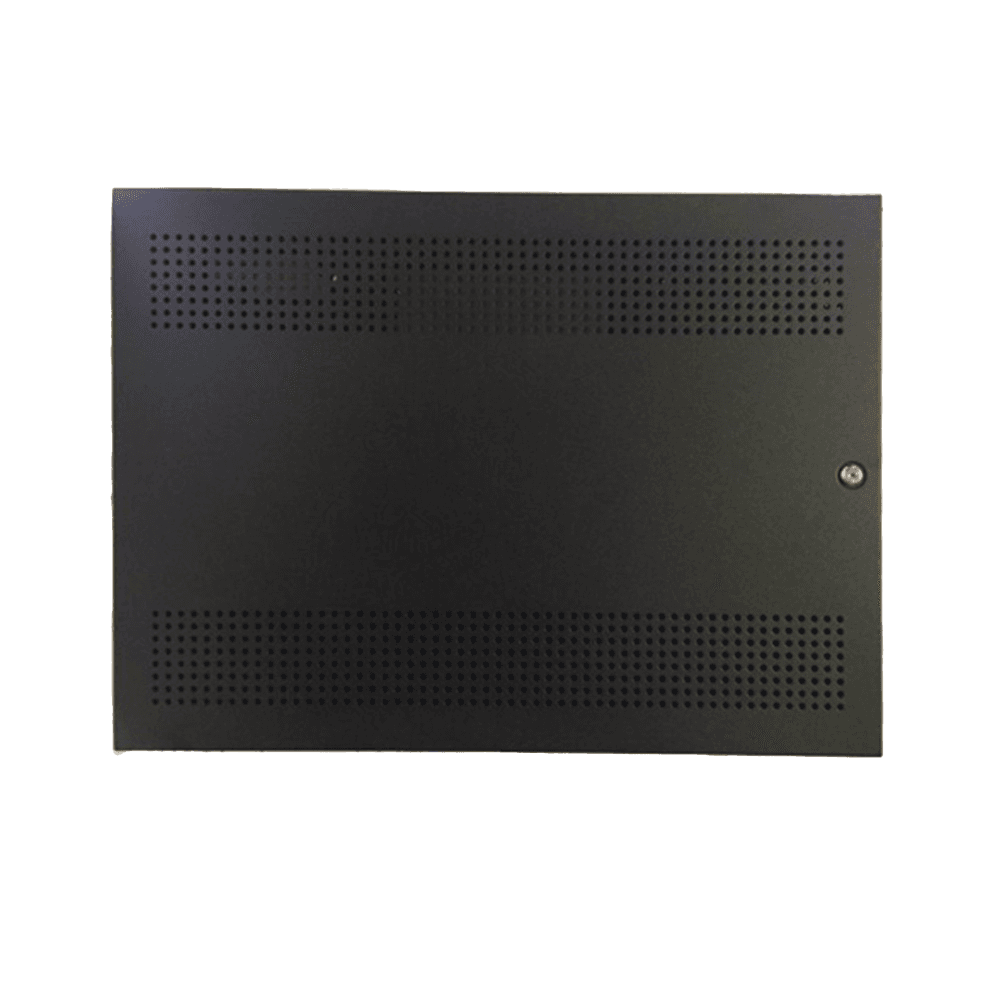 Gabinete para fuente de alimentación AMPS-24 y baterías de respaldo / Soporta 4 Baterías de 55 AH o 2 de 100 AH / Color Negro / NOTIFIER