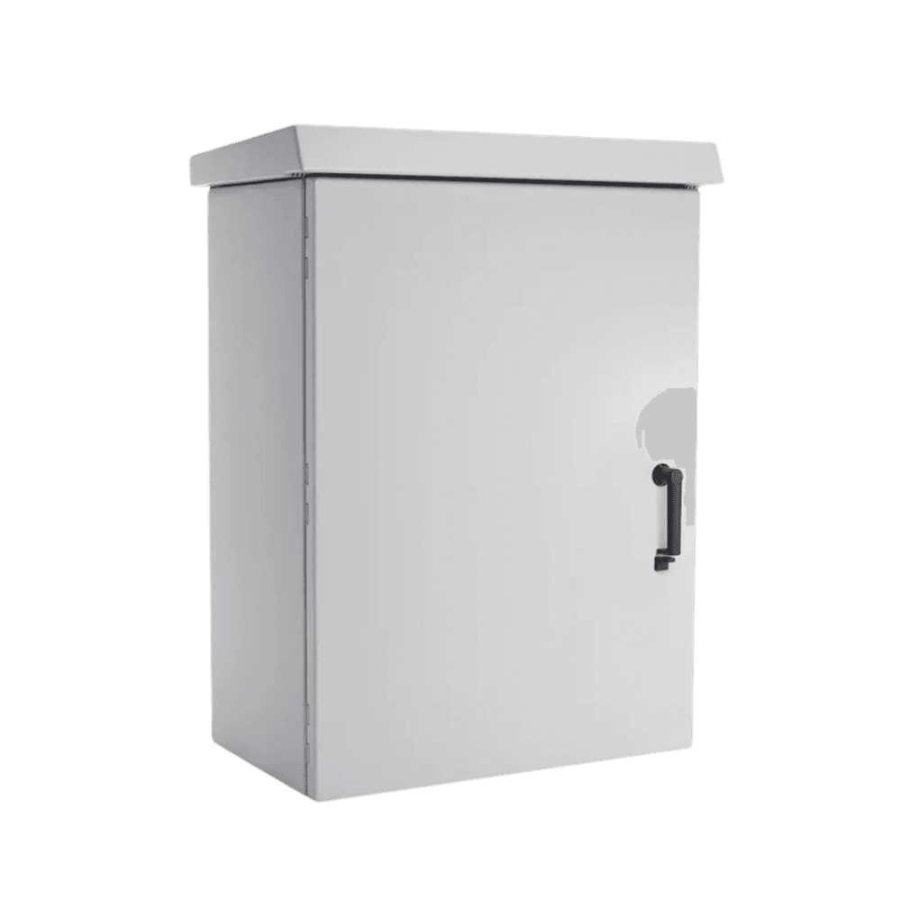 Gabinete Para Exterior OSP ComLine, Protección NEMA 4/12/4X/3/3R; IP66, 600 mm de Ancho, 500 mm de Profundidad, 12 UR, De Aluminio, Color Gris Claro