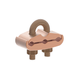 Conector Mecánico para 3 Cables para Calibre 2/0 AWG - 250 KCMIL a Tubería de 3/8" o Varilla 5/8" - 3/4".