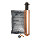 Electrodo para corriente máxima de 30 Amp. con Filtro y Compuesto H2Ohm.