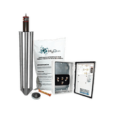 Kit Antivandalico de Puesta a Tierra de 100 Amperes con Electrodo, Filtro y Compuesto H2Ohm.