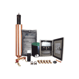 Kit de tierra Física Modelo TG45K con Electrodo Magnetoactivo 50 x 11.5 cm, Capacidad Max: 45 AMP