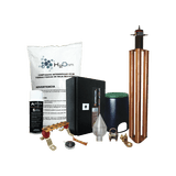 Kit con Punta Pararrayos de Aluminio y Supresor de Picos Clase B con Accesorios de Instalación.