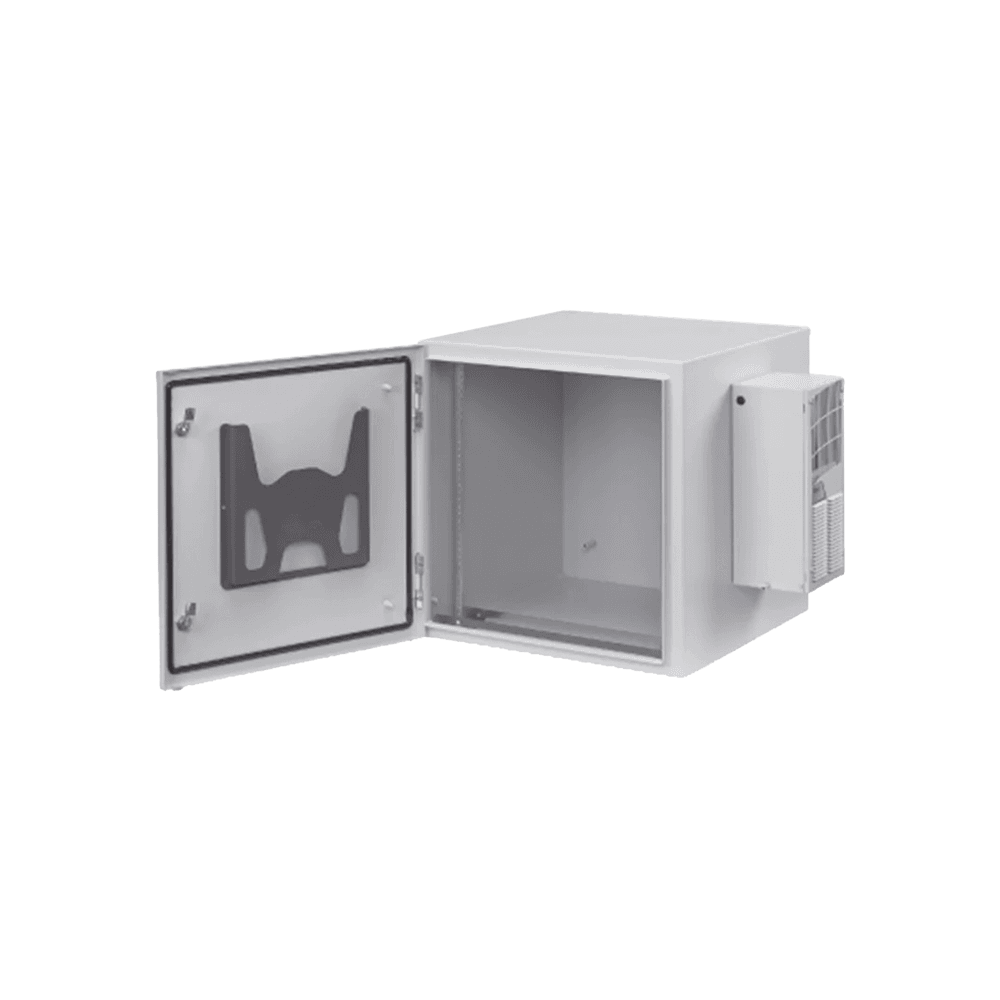 Gabinete Industrial ProTek de Puerta Sólida, Protección NEMA Tipo 4/12; IP66, Fabricado en Acero, 19 UR, Color Gris Claro