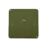 Tapa para Caja Cuadrada de 4 " para instalaciones con tubería PVC Conduit pesado.