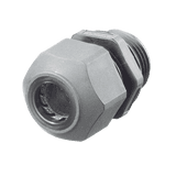Conector de Cable, Estilo Europeo, para Conductores de 0.17" a 0.45", para Conduit 1/2", Color Gris.