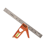 Escuadra Especial de 12 Pulgadas, con Bordes de 45° y 90° y Regla Magnética. Ranura en V para Diámetro de Tubo Conduit