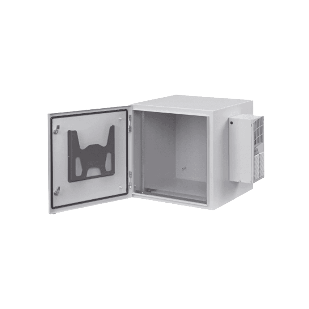 Gabinete Industrial ProTek de Puerta Sólida, Protección NEMA Tipo 4/12; IP66, Fabricado en Acero, 12 UR, Color Gris Claro