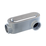 Caja Oval Roscada tipo LL de 2" (50.8 mm) / Incluye tapa y tornillos.