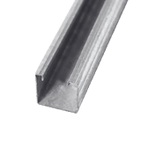 Unicanal Sólido 4 X 4 cm X 3 m (Galvanizado en Caliente).