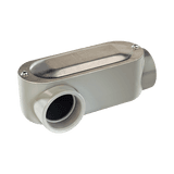 Caja Oval Roscada tipo LR de 3/4" (19.05 mm) / Incluye tapa y tornillos.