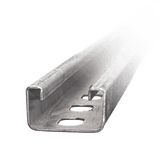 Unicanal Perforado 4 X 2 cm X 3 m / Calibre 12 / Galv. Electrolítico.