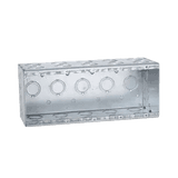 Caja Multigang de 5 Gangs/ Profundidad de 3-1/2 Pulgadas (8.89 cm)/ 29 Entradas de 1/2 - 3/4.