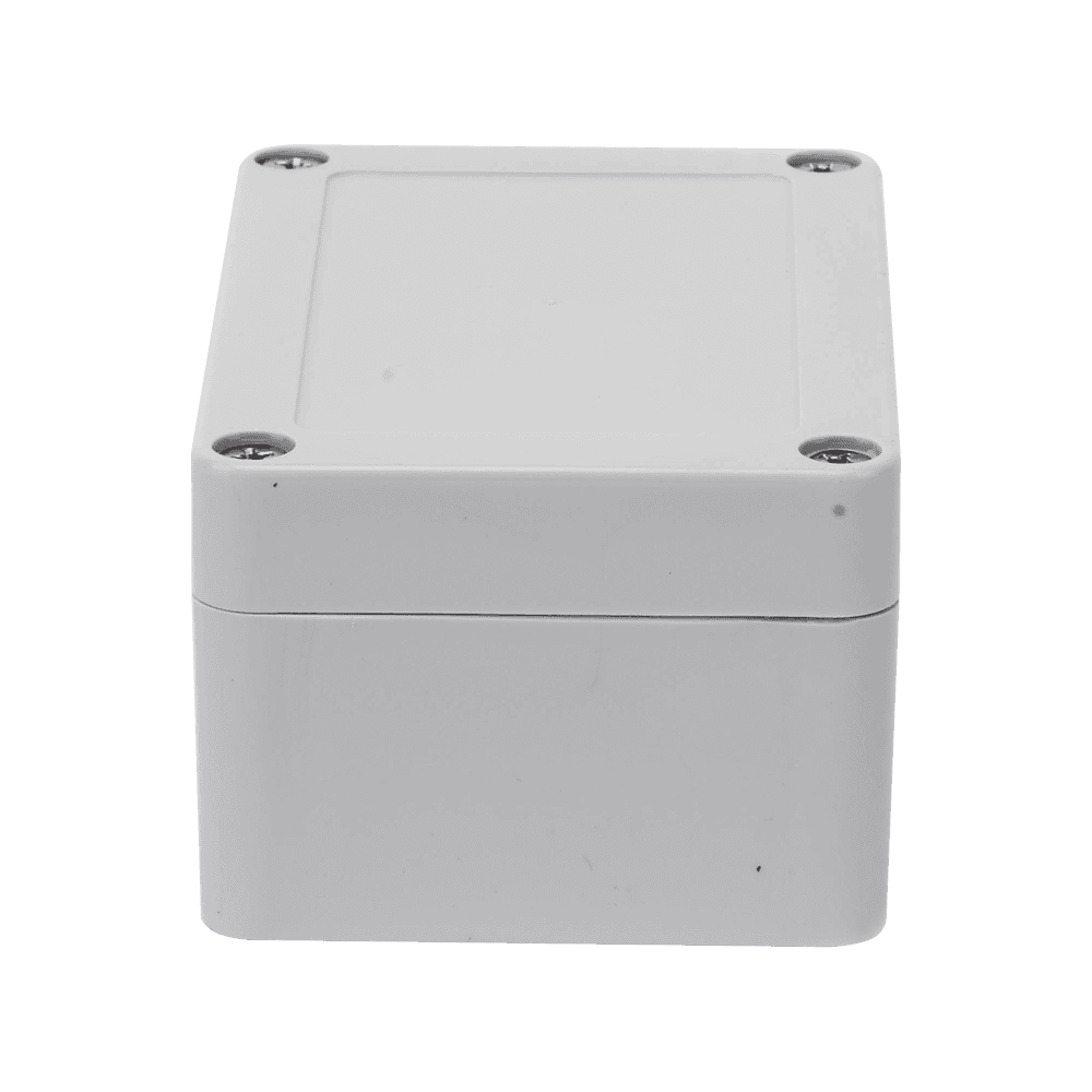 Gabinete Plástico para Exterior (IP65) de 100 x 68 x 50 mm Cierre por Tornillos.