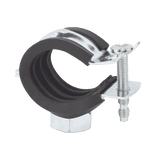 Abrazadera isofónica instalación rápida 3/4" (28 mm).