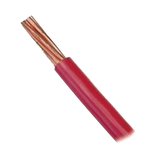 Venta por Metro / Cable Eléctrico de Cobre / Recubierto THW-LS / Calibre 14 AWG / 19 Hilos / Color Rojo