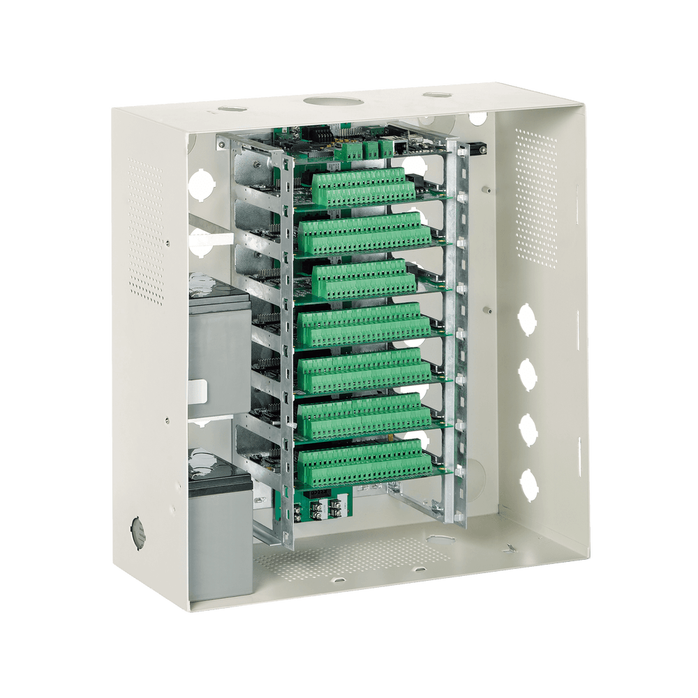 Gabinete metálico para 9 tarjetas de la serie EXPANSE