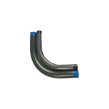 Codo Conduit Rígido de Aluminio de 2" (50.8 mm) con Recubrimiento de PVC.