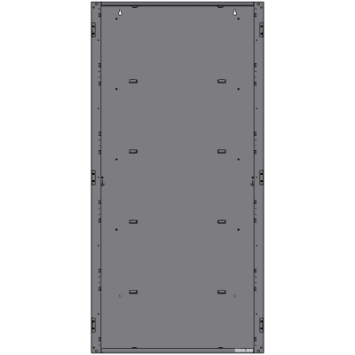 Gabinete de 4 Niveles / para Panel N16X / Serie INSPIRE de NOTIFIER / Color Negro