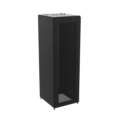 Gabinete de Telecomunicaciones ProLine S1, 600 mm de Ancho, 900 mm de Profundidad, 24 UR, Color Negro
