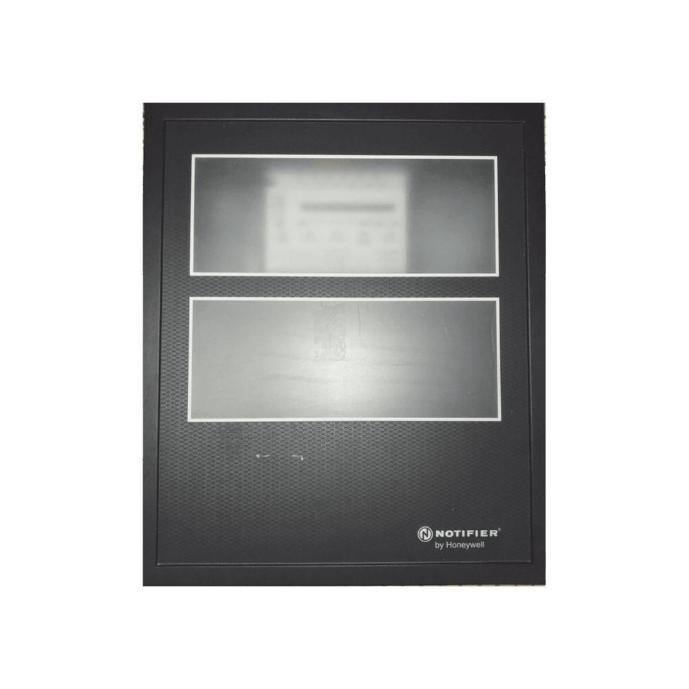 Puerta para Gabinete de 2 Niveles / para Paneles NOTIFIER / Color Negro