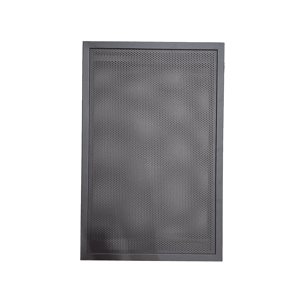 Puerta para Gabinete de 3 Niveles EQBB-C4 / Ventilada / para Paneles Serie EQ de NOTIFIER / Color Negro