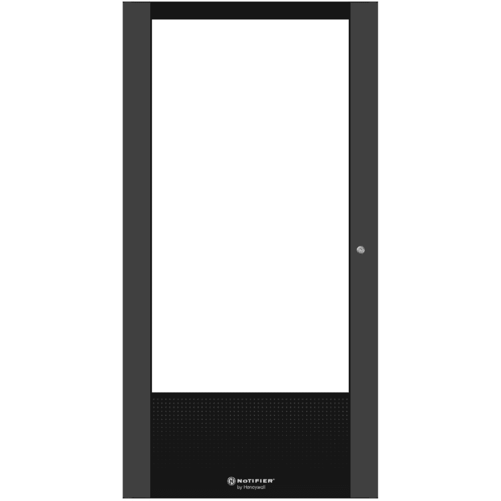Puerta para Gabinete de 4 Niveles / para Panel N16X / Serie INSPIRE de NOTIFIER / Color Negro