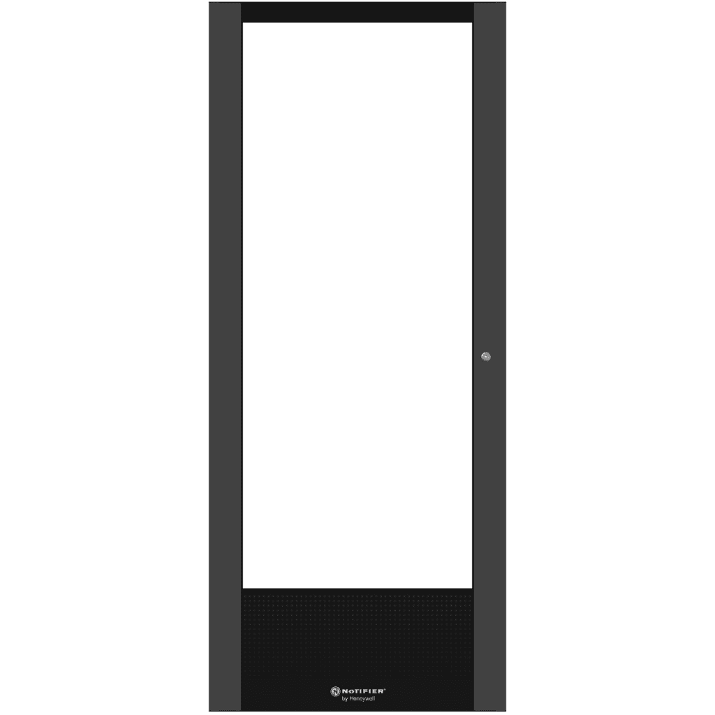 Puerta para Gabinete de 5 Niveles / para Panel N16X / Serie INSPIRE de NOTIFIER / Color Negro