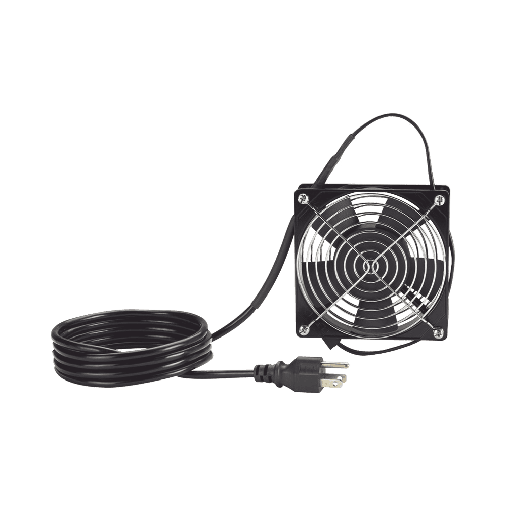 Ventilador para Instalación en Gabinete PanZone WME3BL, WME6BL, y WME9BL, de 115 Vca, y Cable de Corriente de 1.8M