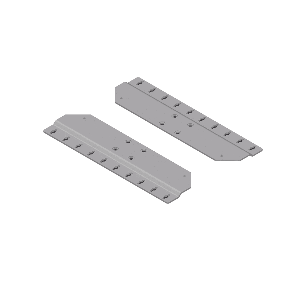 Montaje de Pared para Gabinetes ComLine, De Aluminio, Color Gris