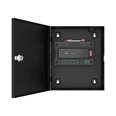 Controlador MAESTRO para Elevadores / Incluye Gabinete y Fuente / Control de Acceso para los pisos de los Elevadores por Huella o Tarjeta