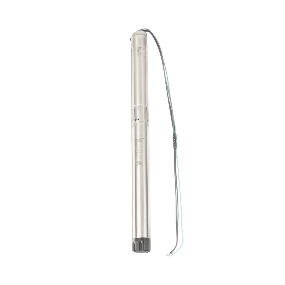 Bomba Sumergible Solar de 0.35 KW , Admite entrada AC 90-240v , Tensión nominal CC 30-300v