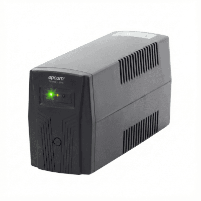 UPS de 850VA/510W / Topología Línea Interactiva / Entrada y Salida 120 Vca / Regulador de Voltaje AVR 80-150 Vca / Clavija NEMA 5-15P / 4 Tomas NEMA 5-15R /Sin RJ11 ni RJ45