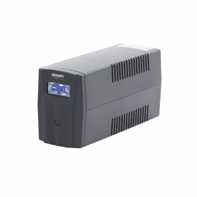UPS de 850VA/510W / Topología Línea Interactiva / Entrada y Salida 120 Vca / Clavija NEMA 5-15P / 6 Tomas NEMA 5-15R / Sin RJ11 ni RJ45