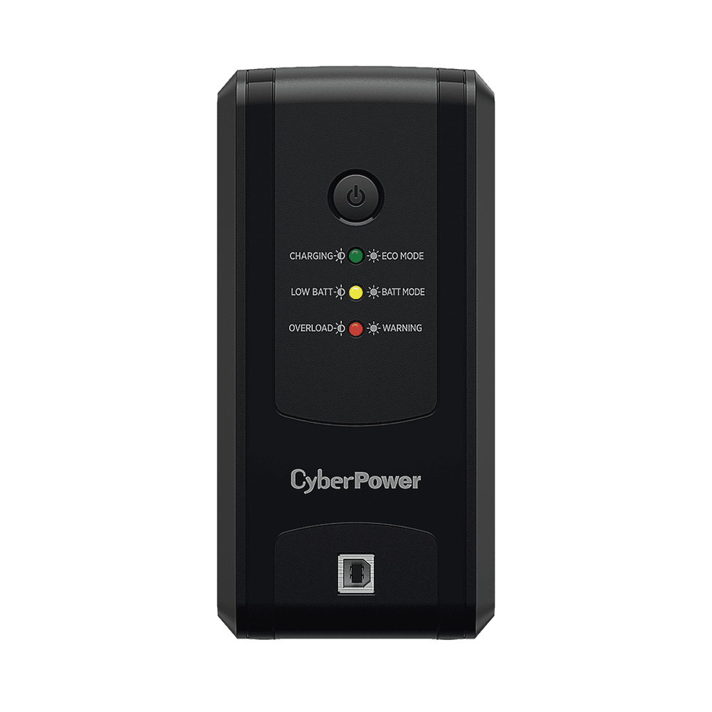 UPS de 1000 VA/500 W, Topología Línea Interactiva, Entrada 120 Vca NEMA 5-15P, y 8 Salidas NEMA 5-15R, Puerto USB, Con Regulador de Voltaje (AVR)