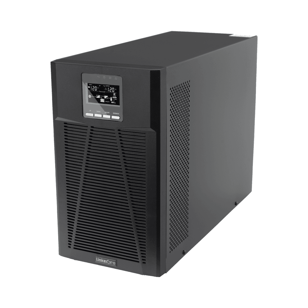 UPS 3000VA / 2700W Online Doble Conversión /Sin Cable de Alimentación/ 4 tomas 5-15R / Regulación de Voltaje / Protección RJ45