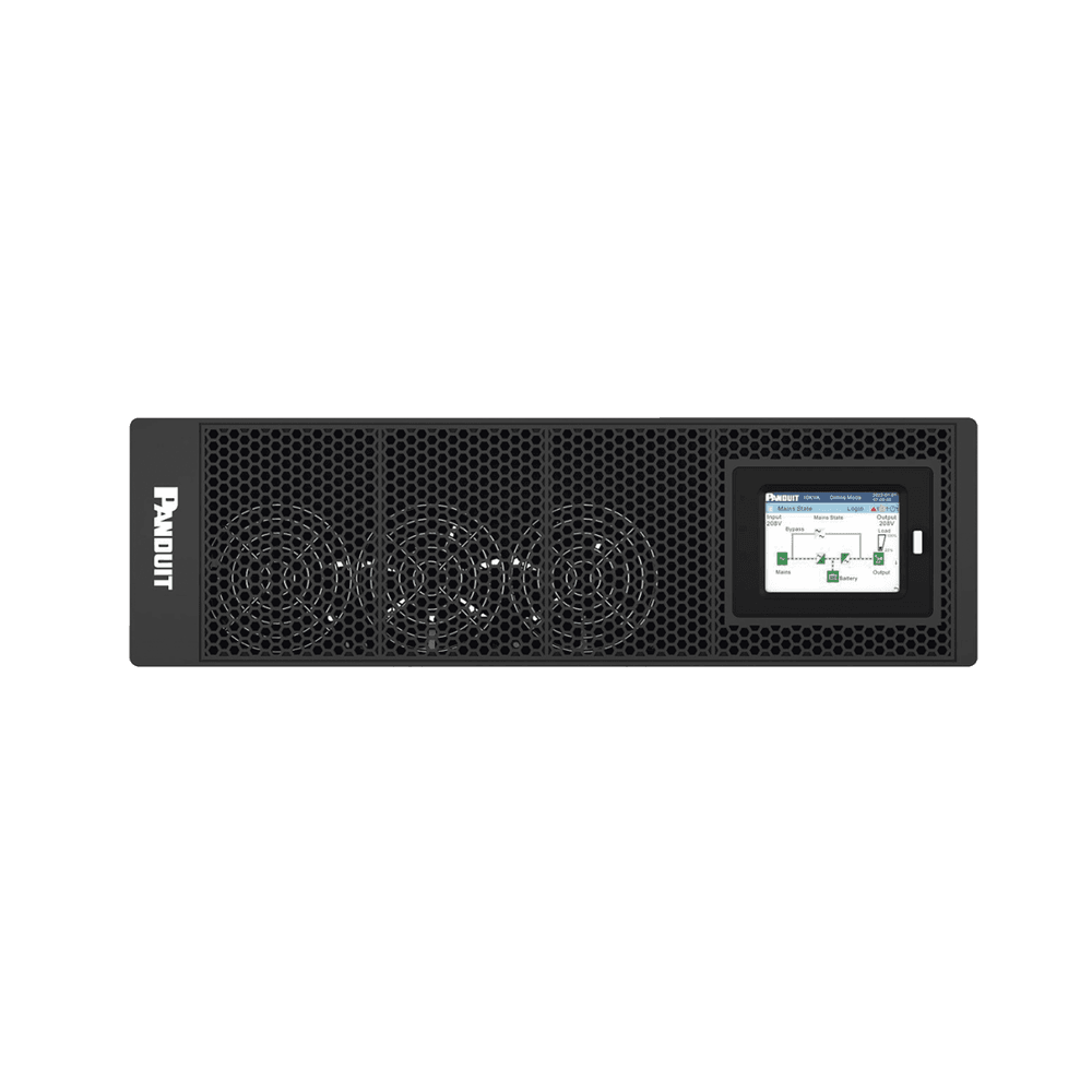 UPS SmartZone de 5000 VA/5000 W, Online Doble Conversión, Entrada 208/240 Vca NEMA L6-30P, Onda Senoidal Pura, 6 UR, Con 4 Tomas NEMA L6-30R, Incluye Tarjeta de Red y Kit de Rieles