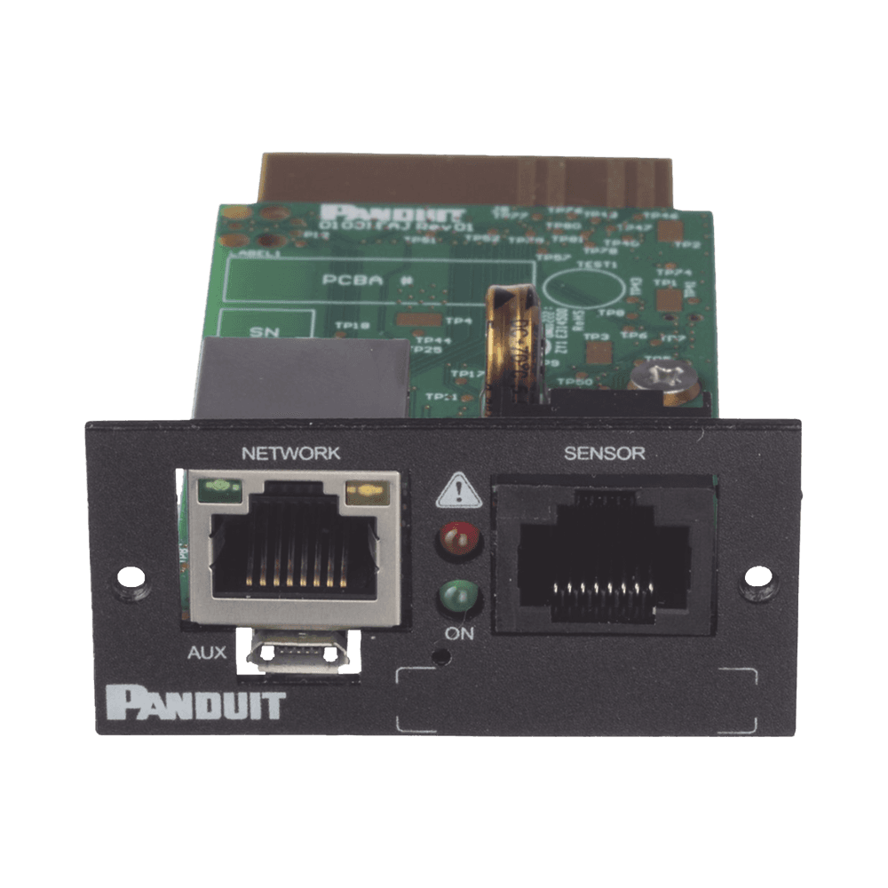 Tarjeta de Red Para Control y Administración Remota, Con Puerto 10/100/1000 BaseT y WiFi, Compatible con UPS de Panduit