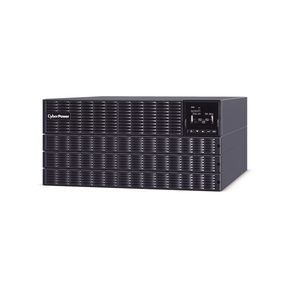 UPS de 6000 VA/5400 W, Online Doble Conversión, 200 - 240 Vac de Entrada Hardwire, Onda Senoidal Pura, Torre o Rack de 6 UR, Con 2 Tomas NEMA L6-20R y 2 NEMA L6-30R