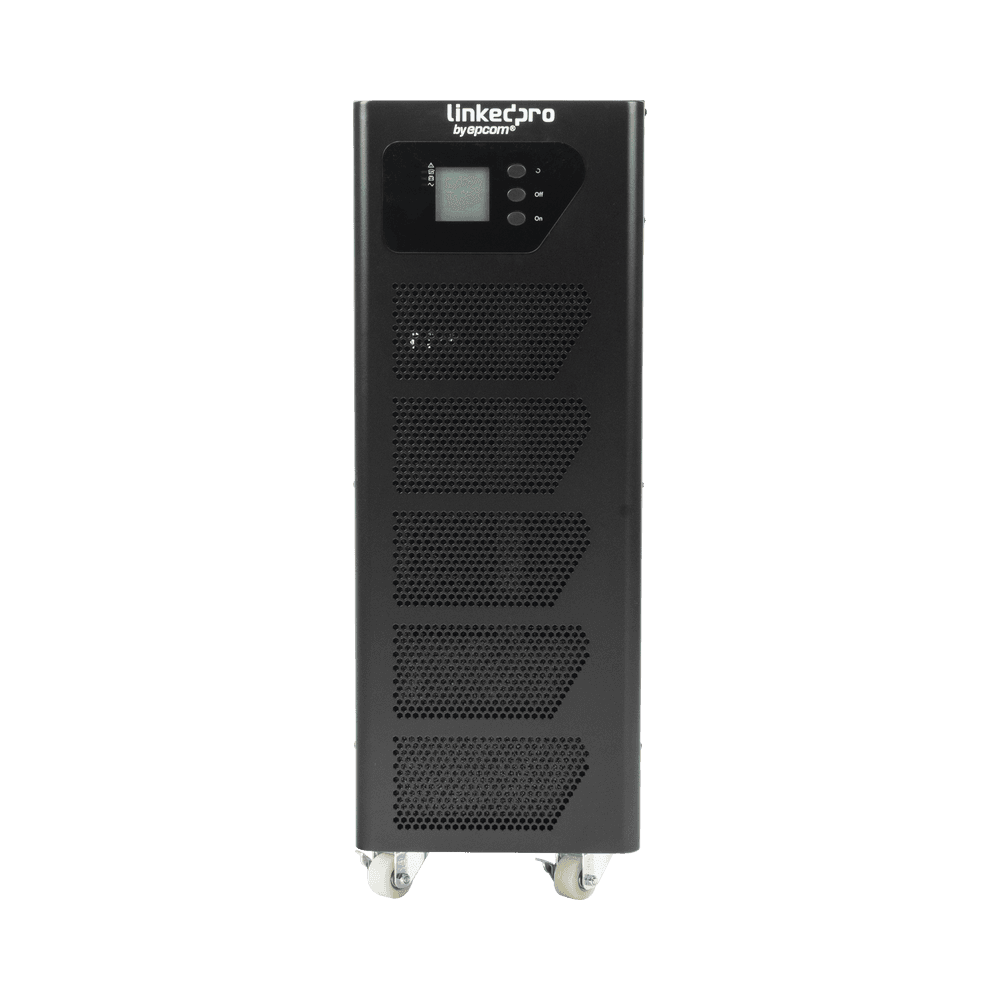 UPS Tipo Torre de 10KVA, Online Doble Conversión, 200 - 240 Vac de Entrada y 220Vca o 120Vca de salida Fase Dividida, Onda Senoidal Pura