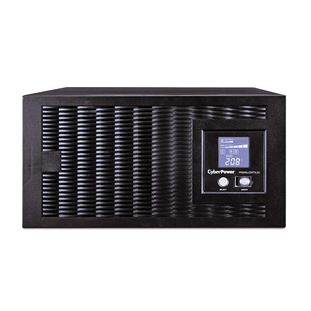 UPS de 5000 VA/4500 W, Topología Línea Interactiva, 200 - 240 Vca de Entrada, 208 Vca de Salida, Onda Senoidal Pura, Torre o Rack 5 UR, Con 3 Tomas NEMA L6-30R y 2 NEMA L6-20R