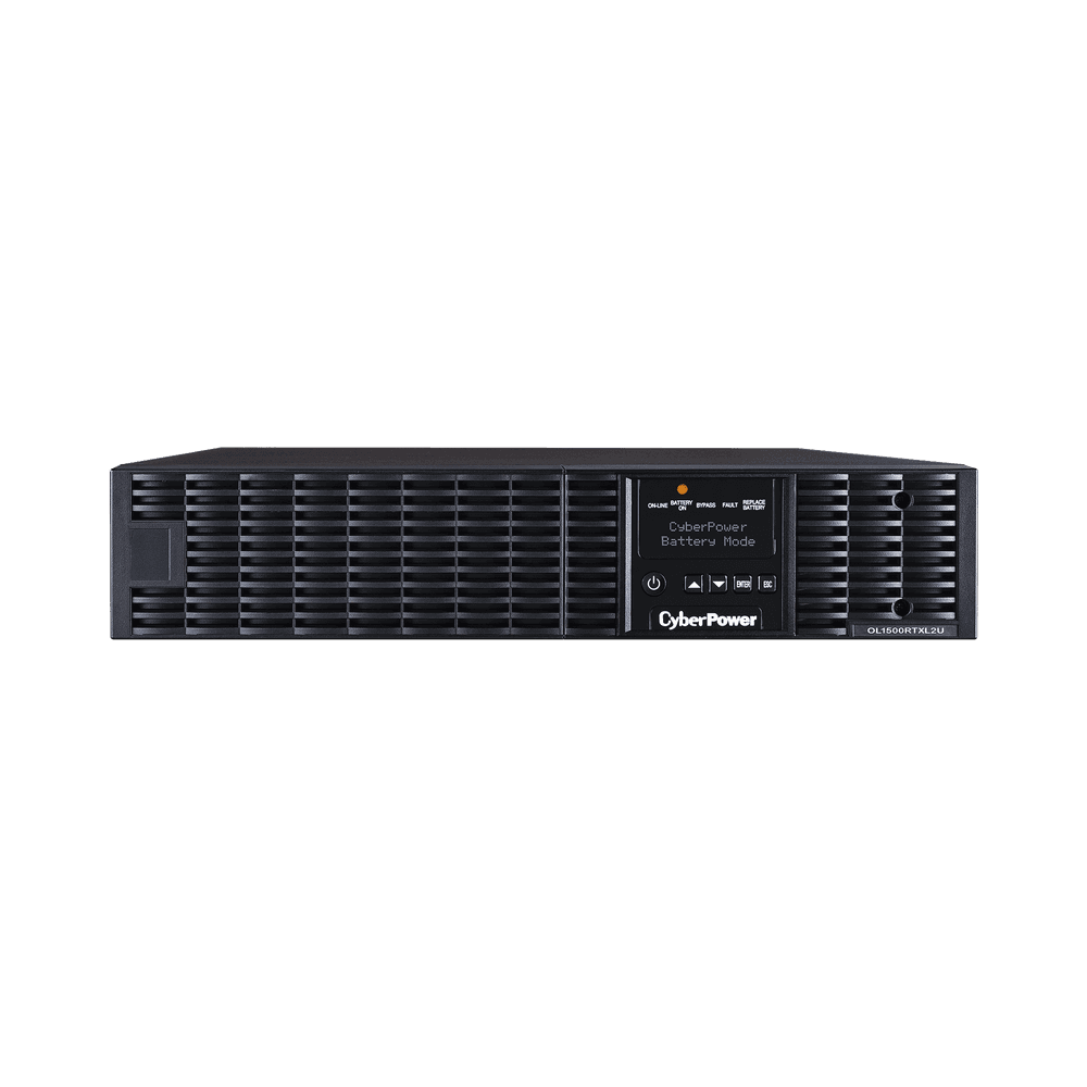 UPS de 1500 VA/1350 W, Online Doble Conversión, Entrada 120 Vca NEMA 5-15P, Onda Senoidal Pura, Rack o Torre de 2 UR, Con 8 Tomas NEMA 5-15R