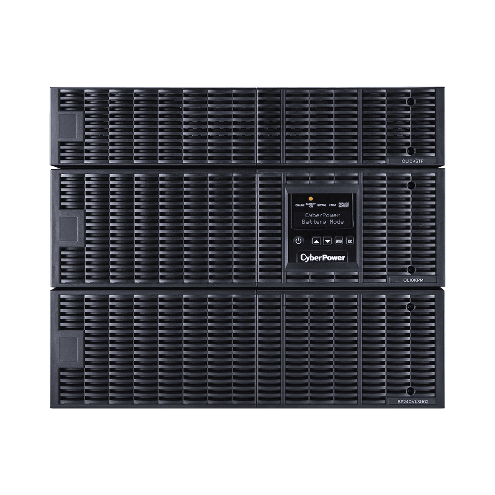 UPS de 10000 VA/10000 W, Online Doble Conversión, 200 - 240 Vac de Entrada, 120 - 240 Vac de Salida, Entrada Hardwired, Onda Senoidal Pura, Torre o Rack de 8 UR, Con 6 Tomas NEMA 5-20R, 3 NEMA L6-30R y Terminal Hardwire