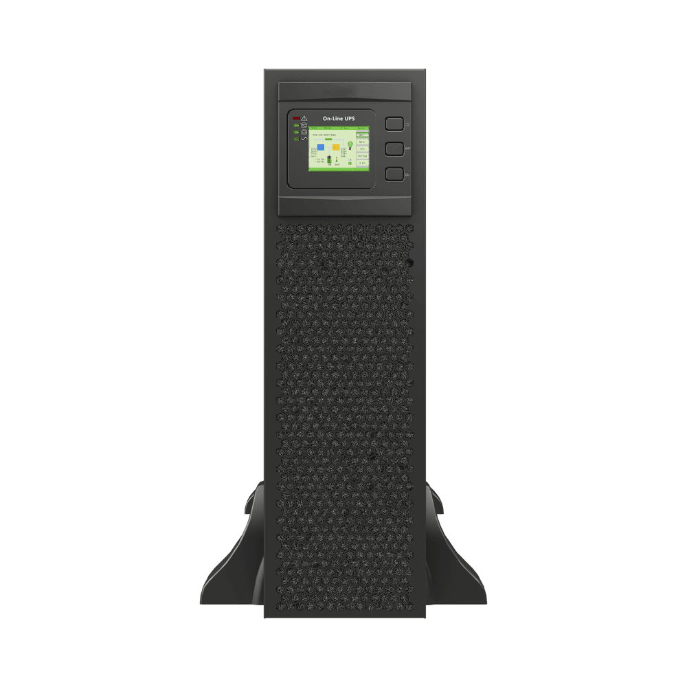 UPS de 15 KVA/15 kW, Online Doble Conversión, 120 Vac de Entrada 3 Fases, Entrada Hardwired, Onda Senoidal Pura, Torre o Rack
