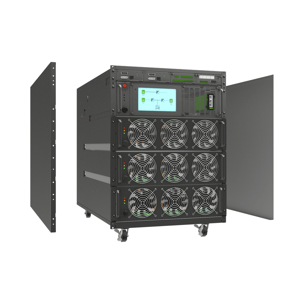 Subrack P/Módulos LP20KMOD (3 Módulos por Rack), Instalación dentro de Rack