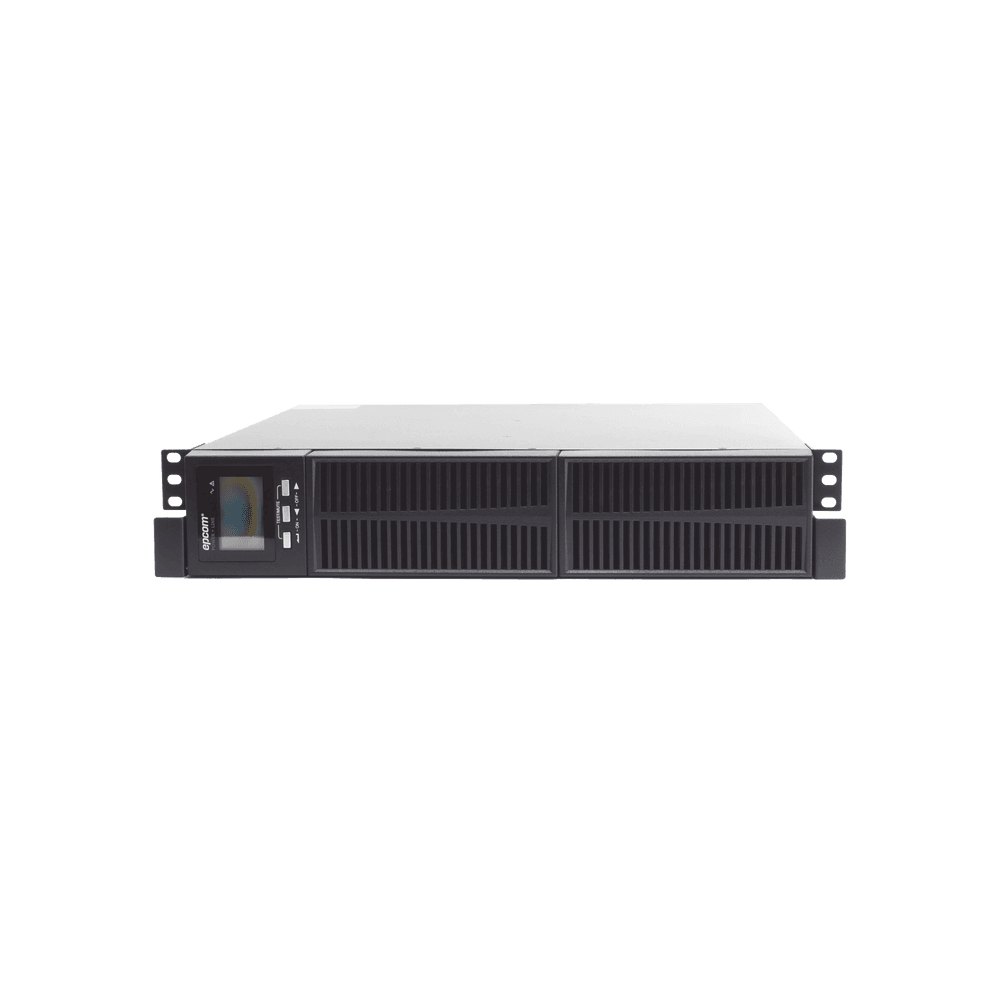 UPS de 2000VA/1800W / Topología On-Line Doble Conversión / Entrada y Salida de 120 Vca / Clavija de Entrada NEMA 5-20P / Pantalla LCD Configurable / Formato Rack/Torre