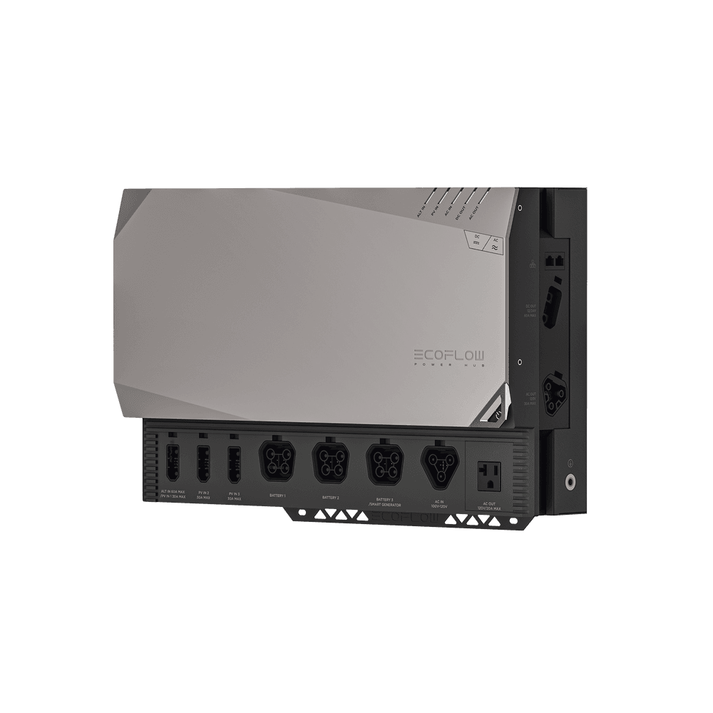 ECOFLOW Power Hub | Inversor Cargador 3.6kW (Max. 7.2kW), Carga Solar Hasta 1600W