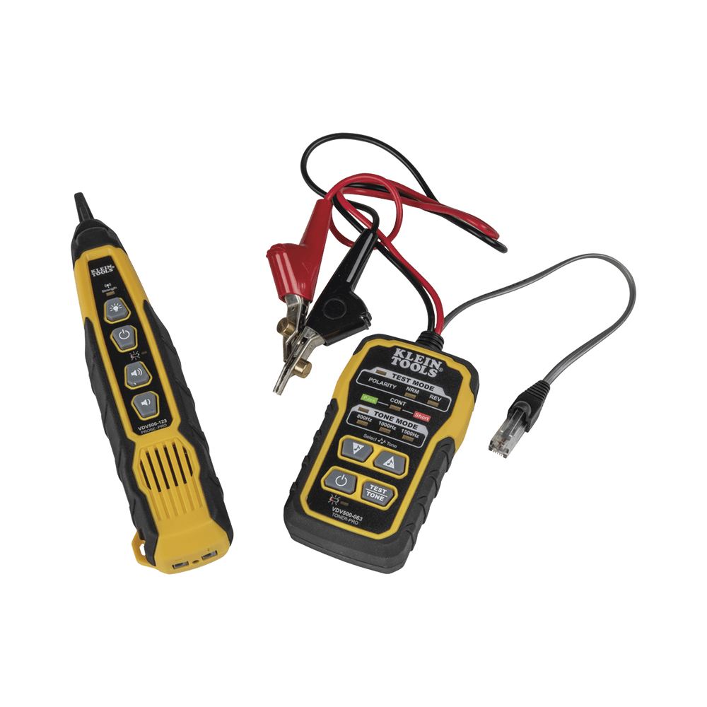 Kit de Generador de Tono y Sonda de Rastreo para Cableado (RJ11/RJ45). Incluye Bolsa de Protección.