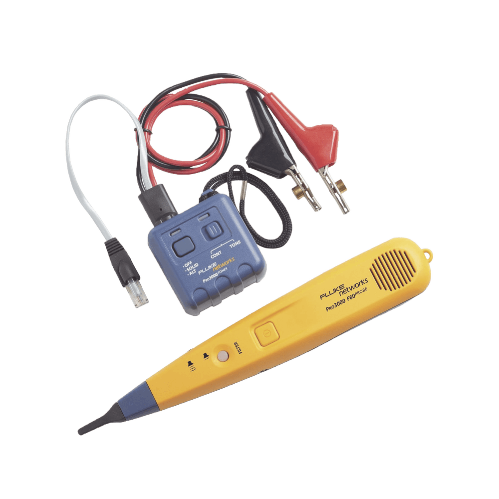 Generador y Sonda (Detector) de Tonos PRO3000, Con Filtrado de Señales a 60Hz, Para Identificación de Señales Analógicas en Cableado Inactivo