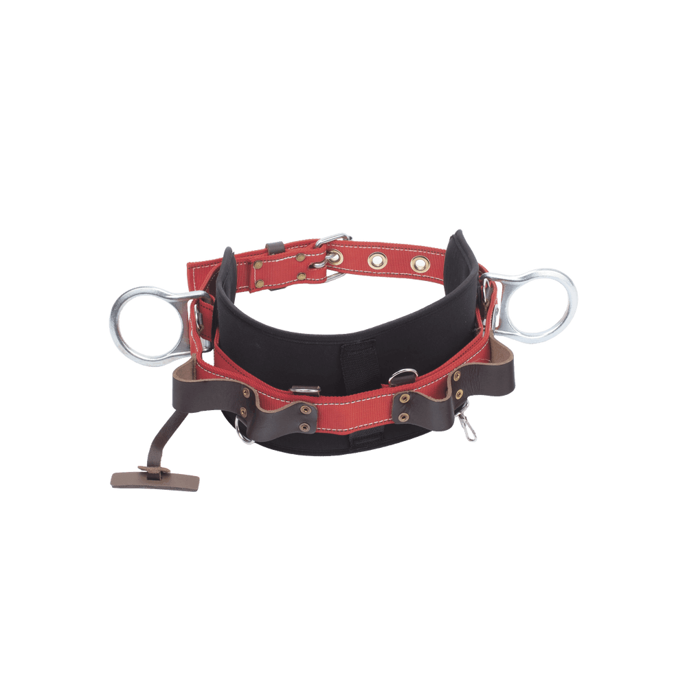 Cinturón de Liniero de Lujo, Fabricado en Poliéster, con 2 Anillos tipo D, Talla 40.